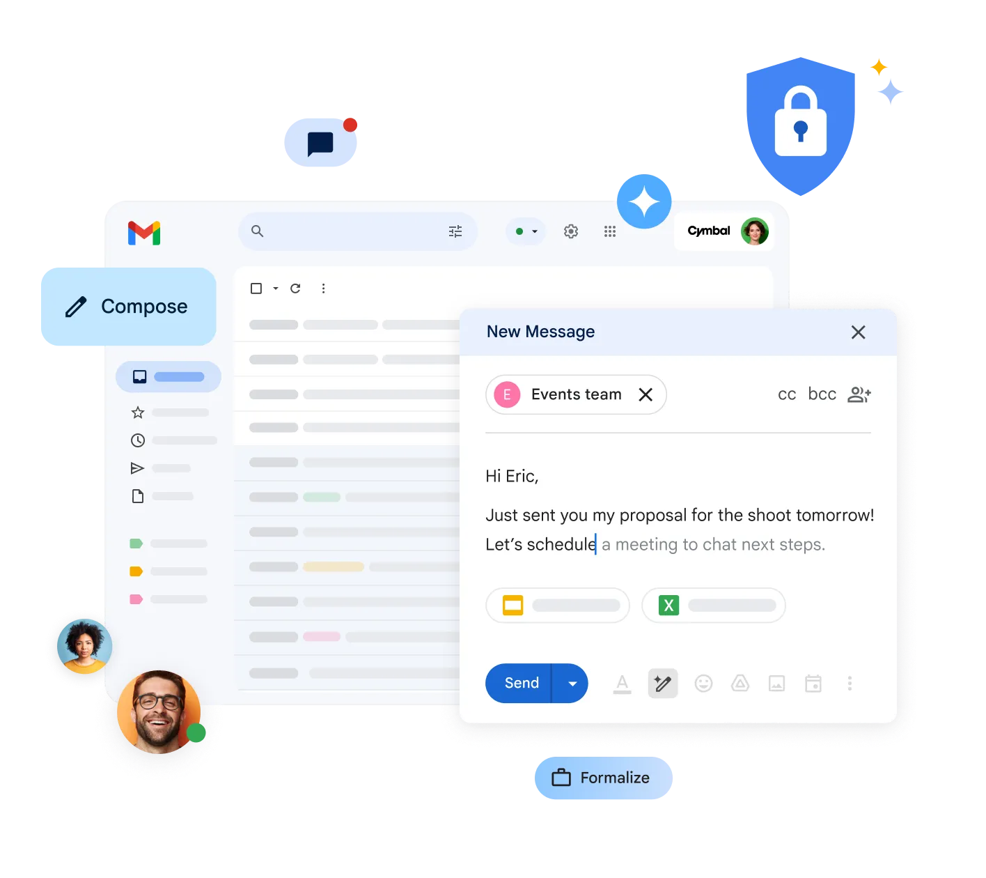 Gmail mobil va kompyuterda