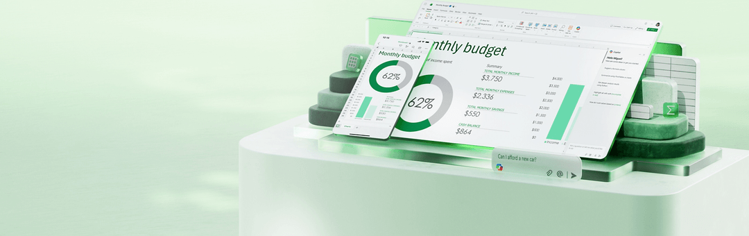 Microsoft Excel jadval va ma'lumotlar tahlili interfeysi
